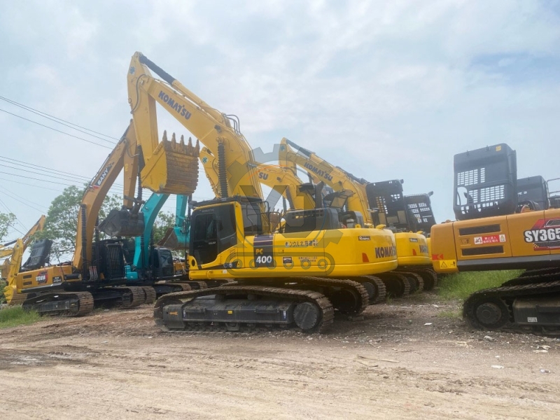 Original Earth Moving Machinery Komatsu PC400-8R Hydraulic Crawler 40T Komatsu PC400-8R Used Constrcuction Machinery
