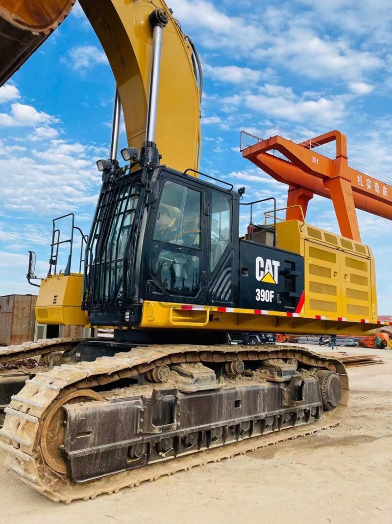 Used Heavy Caterpillar Construction Mining Rock Machinery 390F Digger Excavator