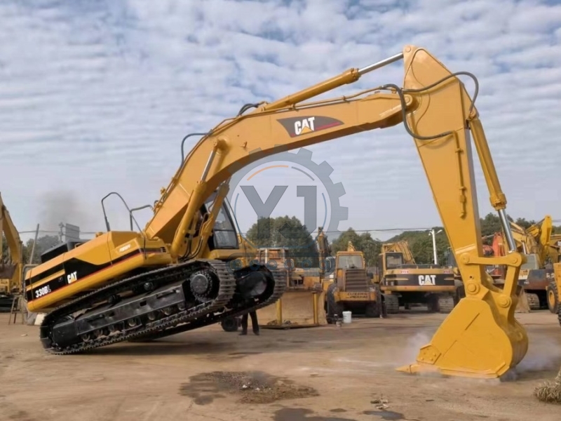 Large Used CAT Excavator 330BL Digger For Road Construction