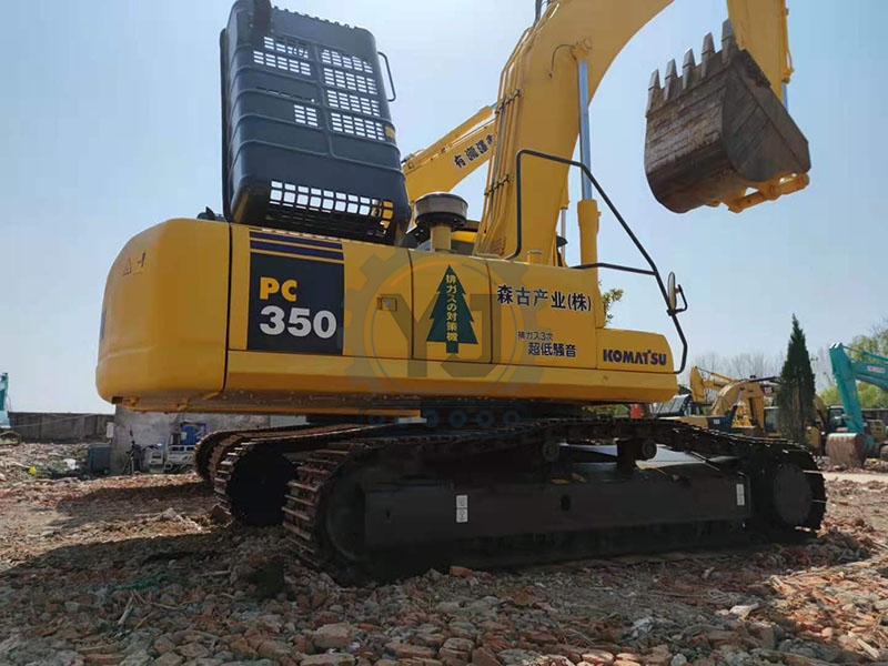 High Performance Used Komatsu PC350-7 Excavator 35 Ton Japan Original Second Hand High Quality Engine Gearbox Gear-Stock