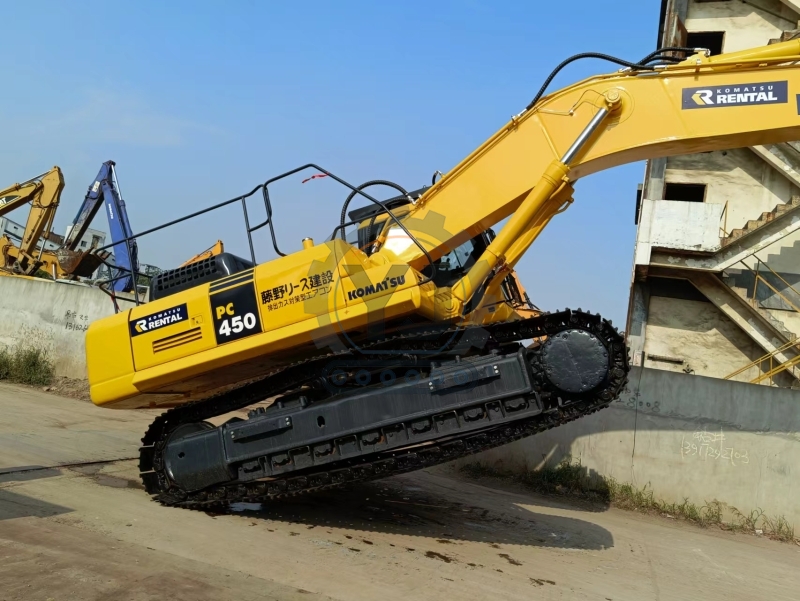 Used Japan Second Hand Komatsu PC450-7 Digger 45 Ton Excavator Machine