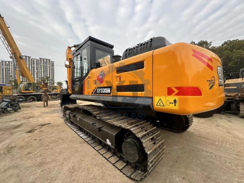 Repossessed SY335H Used Sany Excavator Crawler Digger For Construction