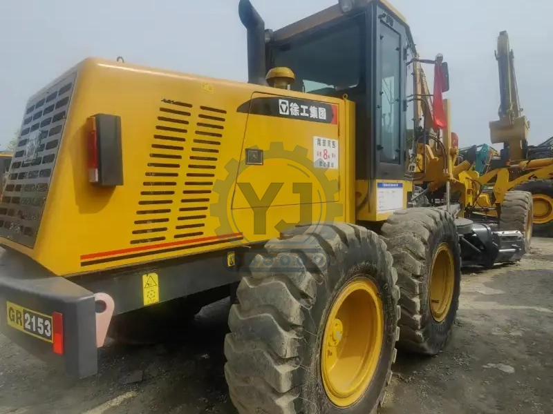 XCMG Official 220HP Grader Motor Machine Used GR2153 China New Road Motor Grader for Sale