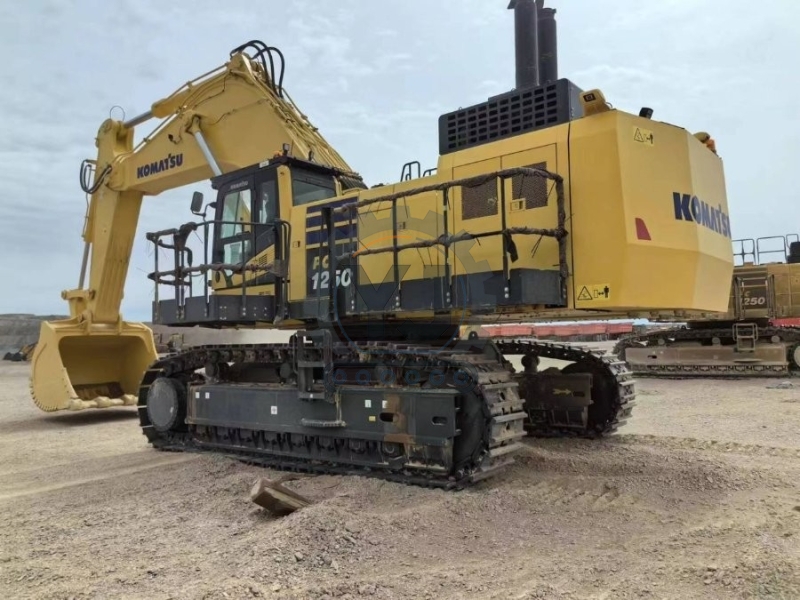 Hydraulic Used Komatsu Excavator PC1250 Crawler Large Digging Machine