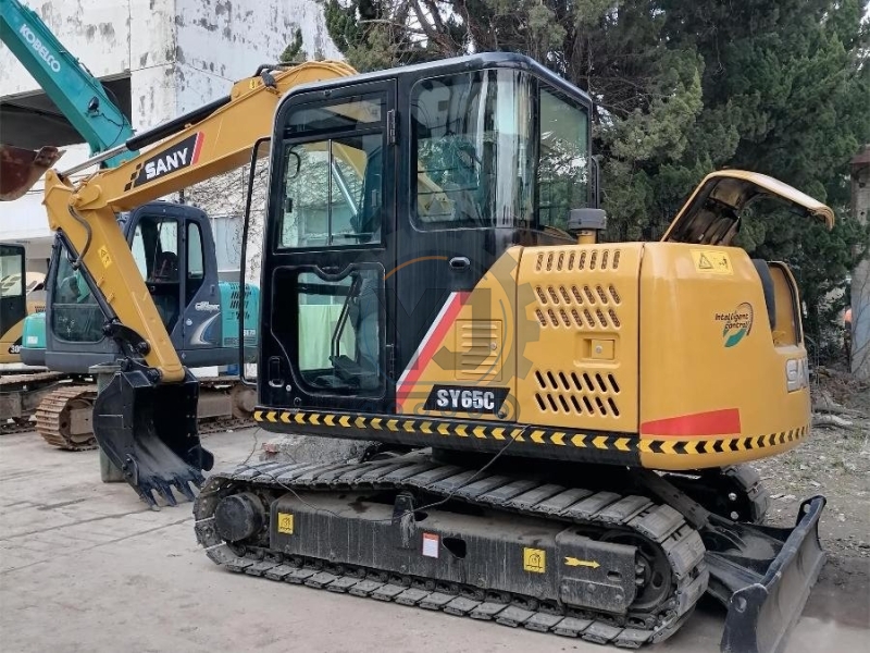 Original Mini SY65C Used Sany Excavator 6700KG High Perfomance
