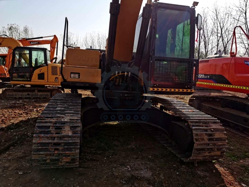 118KW 21900KG Hydraulic Used Sany Excavator SY215C SY215CPro