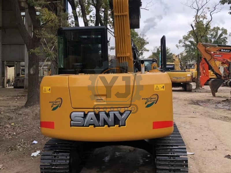 Mini SY75CPro Used Sany Excavator Digger Earth Excavation Equipment