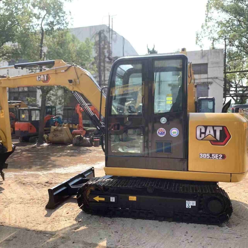 2021 Japanese Second Hand Diggers Used Cat 305.5E2 Excavator