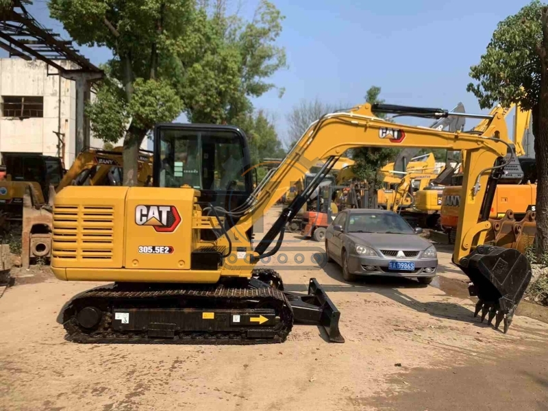2021 Japanese Second Hand Diggers Used Cat 305.5E2 Excavator