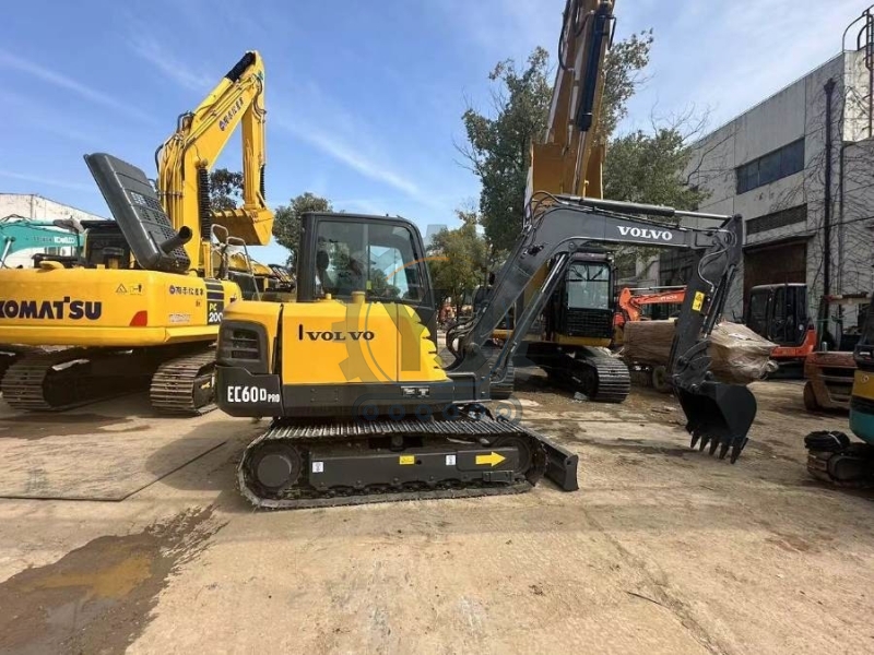 Original Mini Used Volvo EC60D Excavator Pre Owned Crawler 6ton