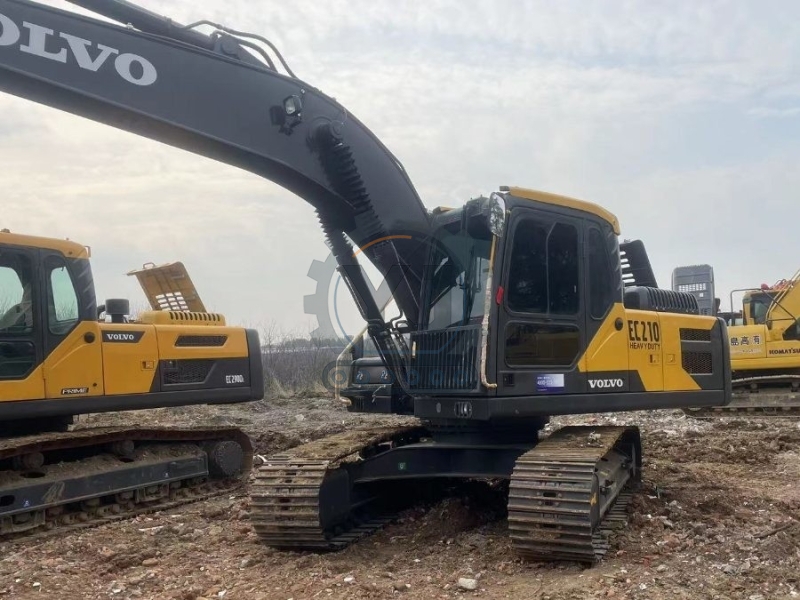 Tracked Used Volvo Excavator EC210 20Ton Earth Removal Equipment