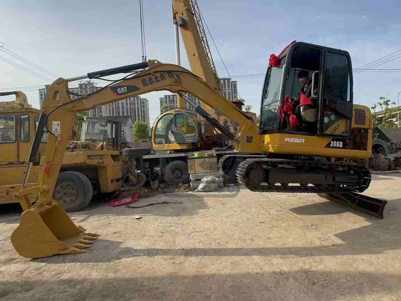 41KW Used CAT Excavator 306D 6ton Hydro Earth Moving Equipment
