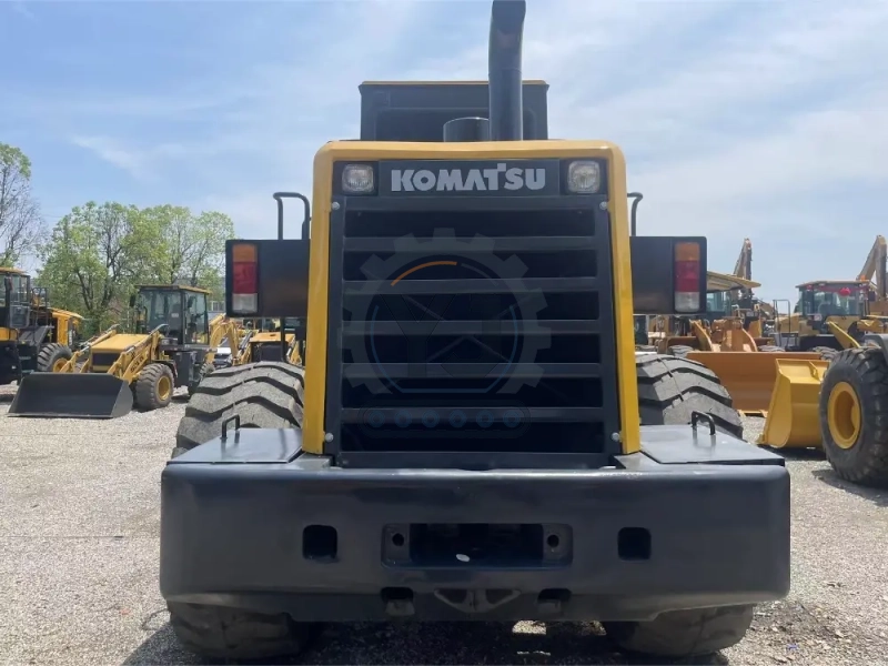 Engineering 143KW Used Komatsu Wheel Loader WA380 17 Tons