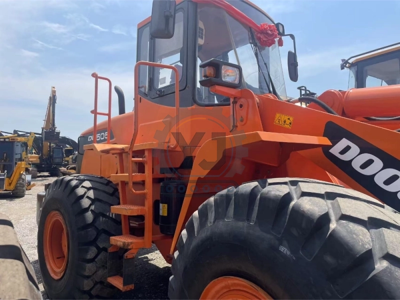 Original Used Loader Doosan Construction Machine Second Hand Excavator Doosan Dl505
