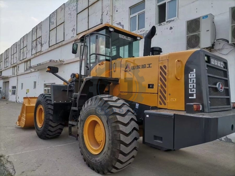 SDLG 956L Used Wheel Loaders Engineering Machinery 5ton