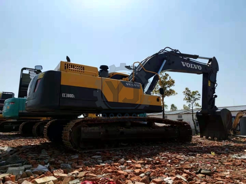 Used Volvo EC380D excavator used machinery used excavator 138KW 25tons 2m3 for sale