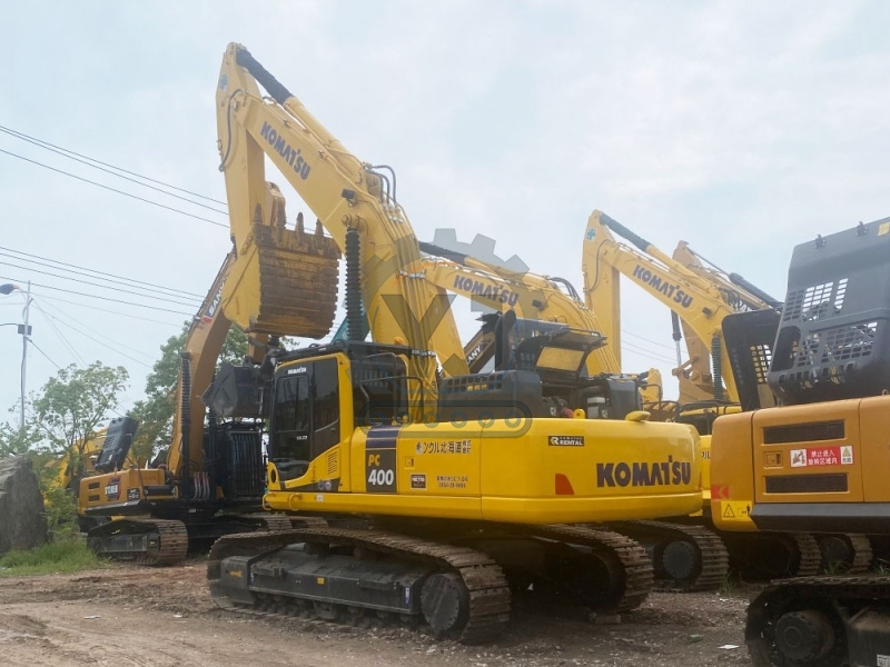 Original Earth Moving Machinery Komatsu PC400-8R Hydraulic Crawler 40T Komatsu PC400-8R Used Constrcuction Machinery