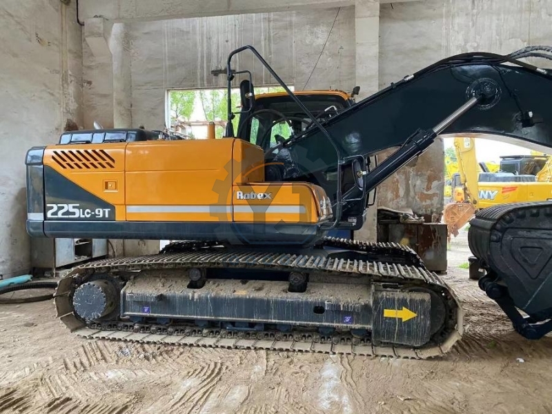 High Performance R225-9T Used Hyundai Excavator Machine Original Korea