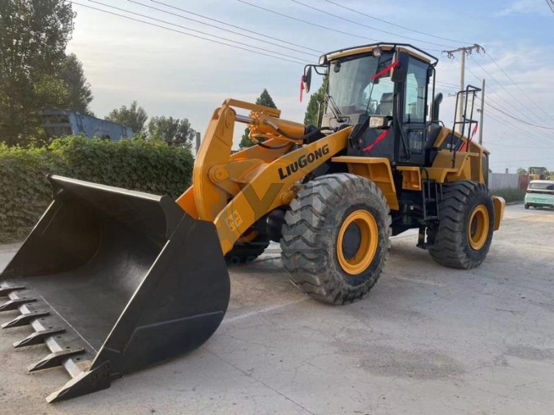 Medium LiuGong 856H Wheel Used Bucket Loaders Second Hand Earthmoving Machine