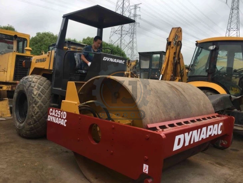 DYNAPAC CA251D USED ROAD ROLLER 10T ROAD ROLLER