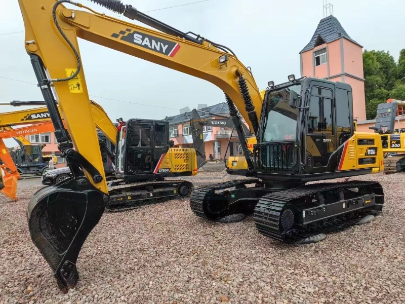 Used Excavator China Sany SY135C Crawler Excavator in Good Condition Sy135 Excavator Digger 13ton Sy135c-9 Global Sales