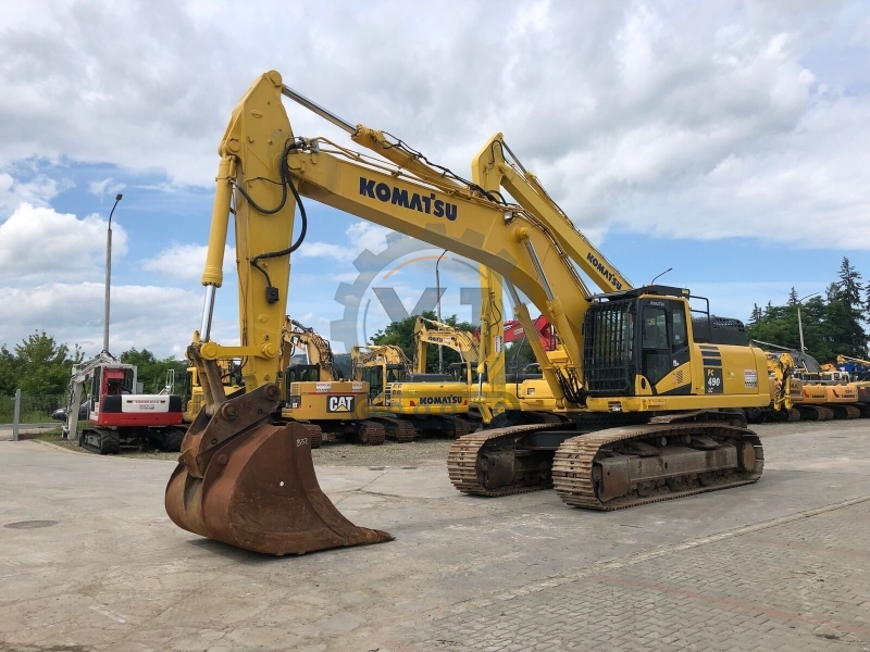 Original Used Japan KOMATSU PC490LC-10 Excavator Second Hand 49 Ton Digger High Quality in Stock