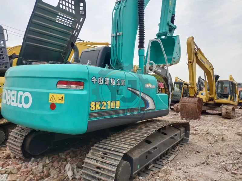 Used 21t Japan Original Medium Size Kobelco SK 210 Sk210LC Sk210D Crawler Excavator Digger Construction Machine