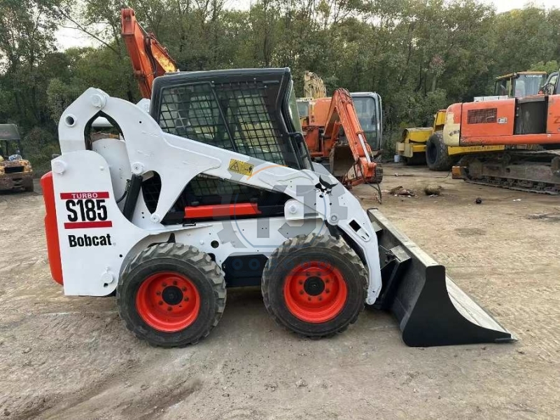 Bobcat S185 Second Hand Skid Steer Loaders Used Wheel Loader 1825KW