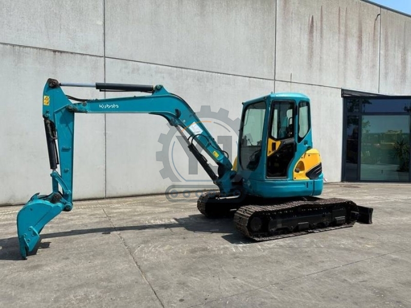 Original Japan Used Kubota Excavator KX155-3 5 6 Ton Second Hand Mini Digger