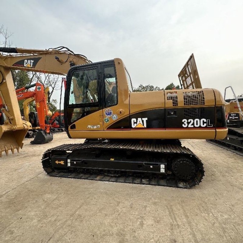 21T Used CAT 320C Excavator Second Hand Earth Moving Machinery