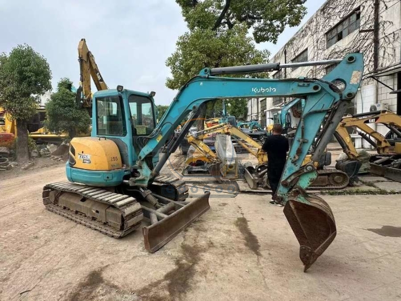 Kubota Kx155-3 Second Hand Kubota Diggers Crawler Excavator 5T High Performance