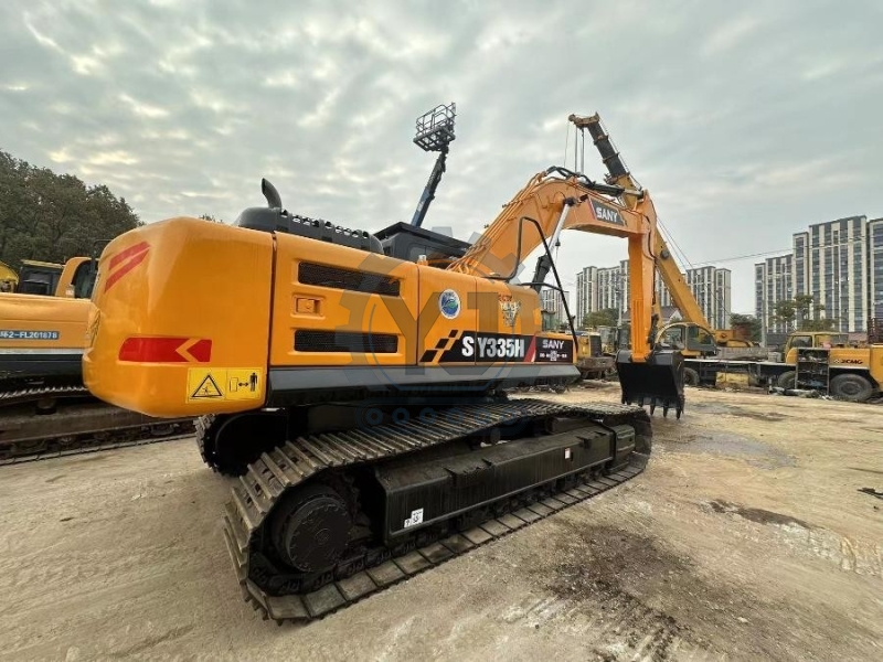 Repossessed SY335H Used Sany Excavator Crawler Digger For Construction