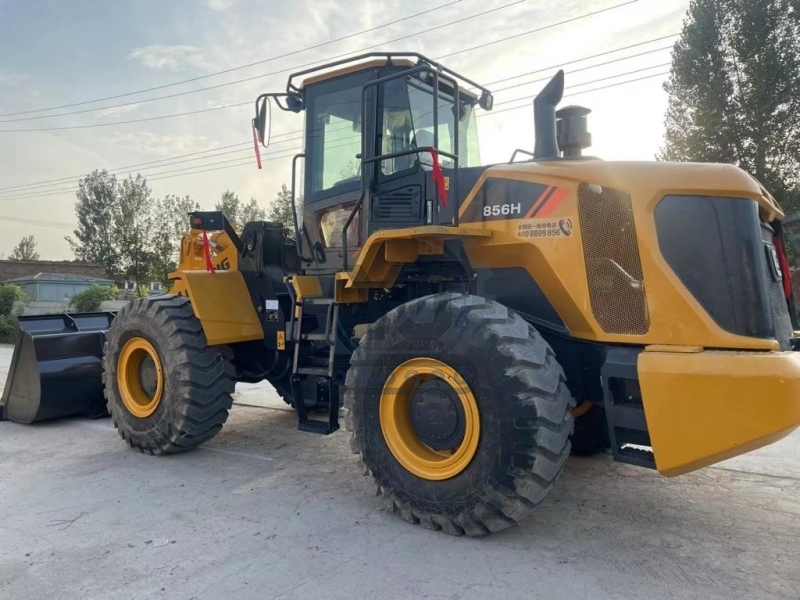 Medium LiuGong 856H Wheel Used Bucket Loaders Second Hand Earthmoving Machine