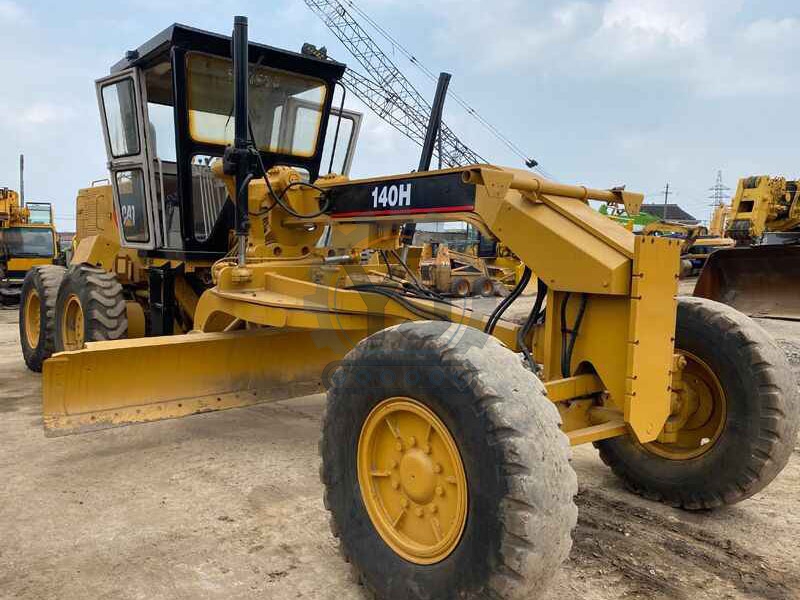 Used CAT 140G 140H 140K 120H Motor Second Hand Road Grader With Ripper for Sale