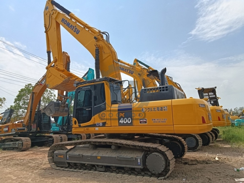 Heavy Construction Machine 40Ton KOMATSU PC400-8R PC400-8 Used Excavator Digger Machine