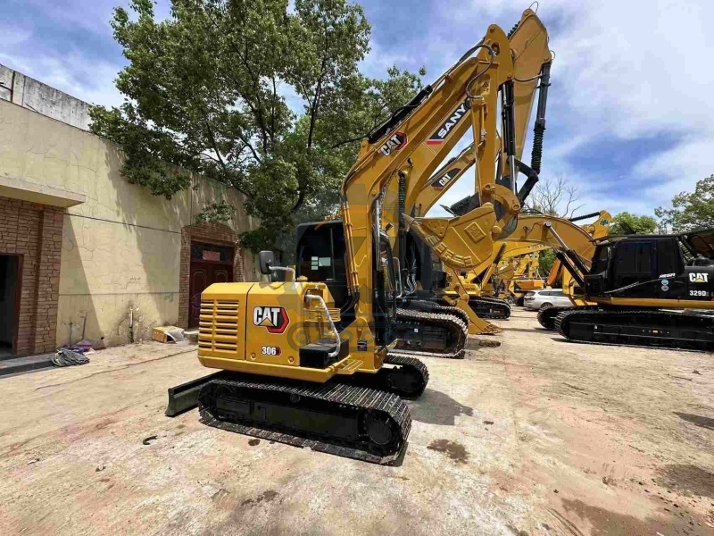 37KW Second Hand Mini Excavator Digger Caterpillar 306E2 5800KG