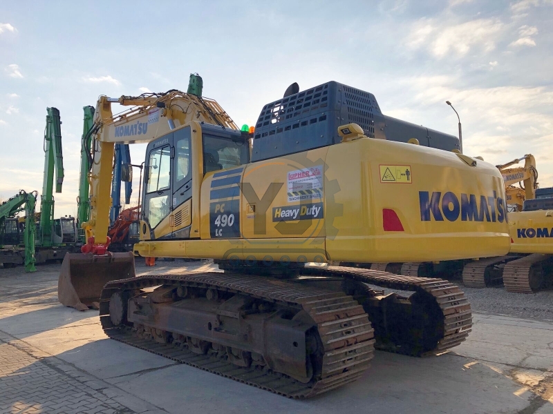 Original Used Japan KOMATSU PC490LC-11 Excavator Second Hand 49 Ton Digger High Quality in Stock