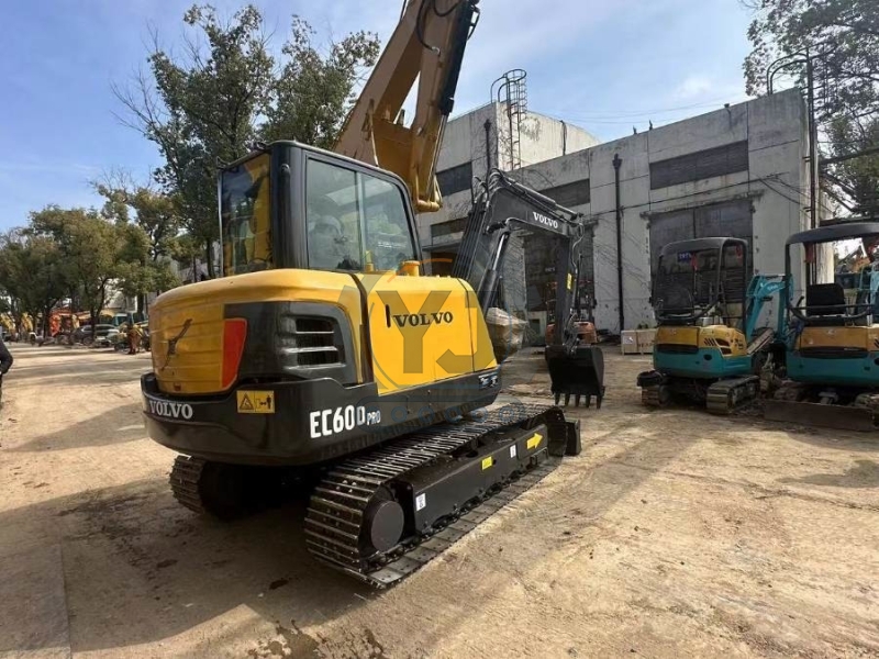 Original Mini Used Volvo EC60D Excavator Pre Owned Crawler 6ton