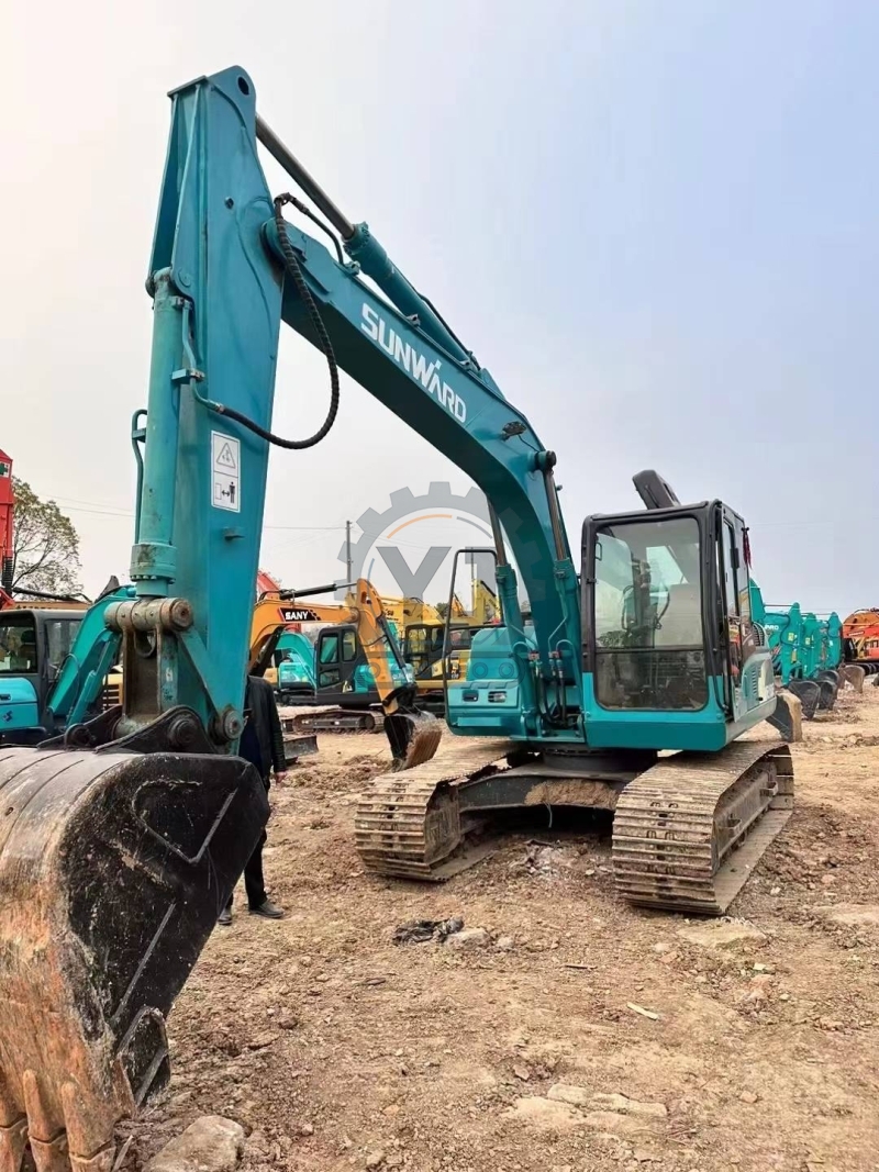 2023 for Sunward SWE150E 15 Ton Hydraulic Crawler Excavator Medium Used Good Condition with DPF From Sweden