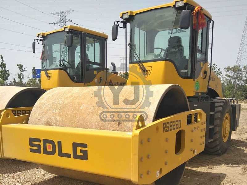 Original Used SDLG LGS8220 Road Roller 22 Ton Good Condition Cheap Sale