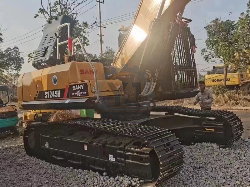 SANY 245-10 Used Excavator In China Used SY245 Retro Excavator