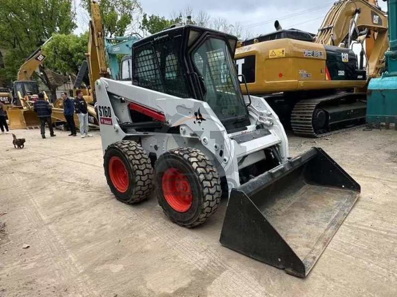 Bobcat S160 Earth Moving Used Bobcat Skid Steer Loader Machinery Second Hand