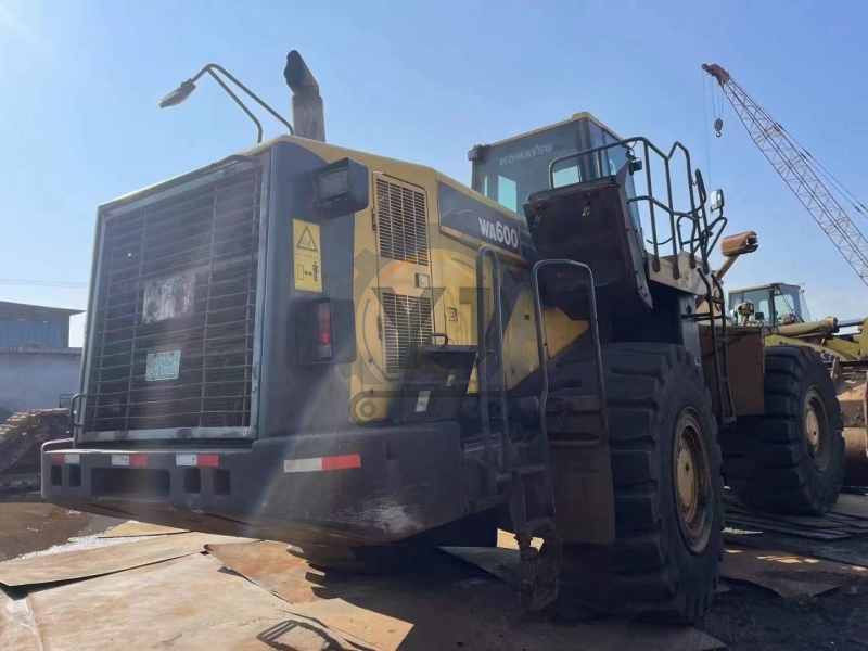 For Sale Used Original Loader Komatsu WA600 Good Quality and Low Price Made in 2020 Good Condition Used Loader in Stock