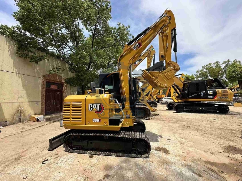 37KW Second Hand Mini Excavator Digger Caterpillar 306E2 5800KG
