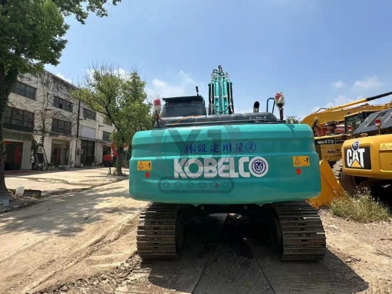 Original Midi Old Used Kobelco Excavator SK200 114KW 20Ton