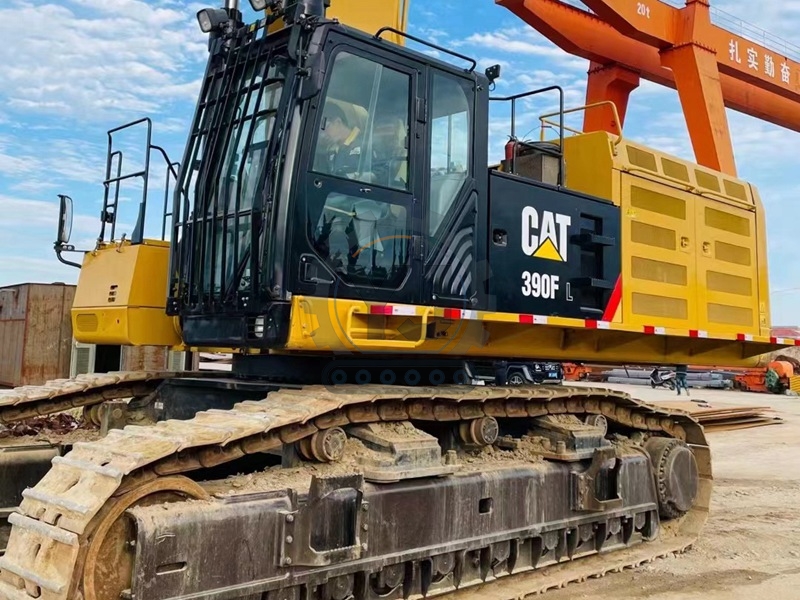 Used Heavy Caterpillar Construction Mining Rock Machinery 390F Digger Excavator