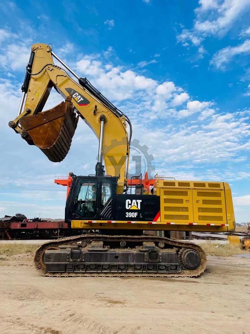 Used Heavy Caterpillar Construction Mining Rock Machinery 390F Digger Excavator