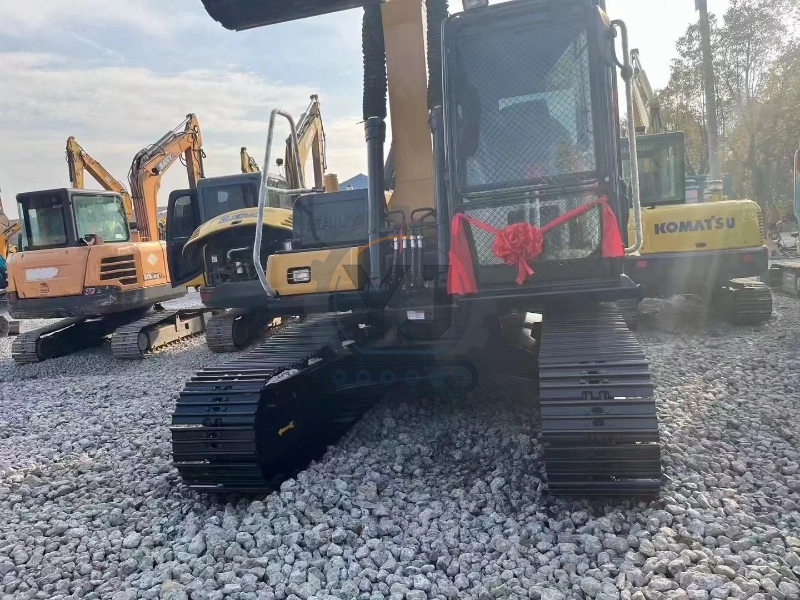 Multifunctional 2nd Hand Excavator Diggers Sany SY155C Crawler For Demolition