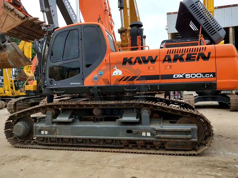Original Korea Used Doosan Excavato DX500LC Second Hand Crawler Excavator