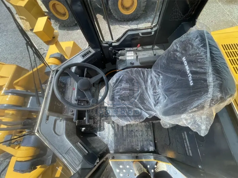 Engineering 143KW Used Komatsu Wheel Loader WA380 17 Tons